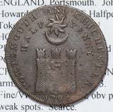 Great Britain 1794  1/2 Penny  portsmouth conder d&H53 halfpenny GR0176 combine
