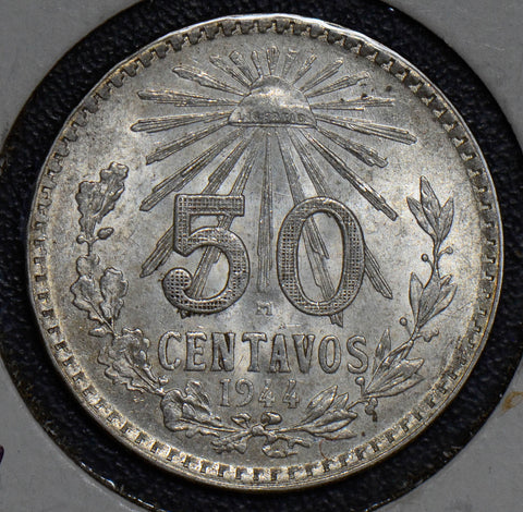 Mexico 1944 50 Centavos UNC M0147 combine shipping