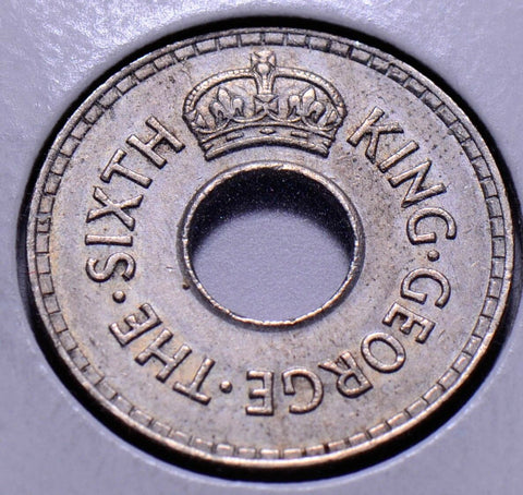 F0054 Fiji 1949  1/2 Penny   combine shipping