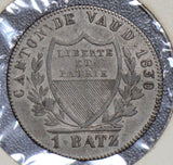 Switzerland 1830 Batz silver  S0164 combine shipping