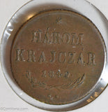 Hungary 1849 3 Krajzar  H0104 combine shipping
