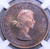 South Africa 1955  Penny NGC PF 65RB Proof nice toning! combine shipping NG0113