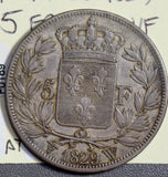 France 1829 5 Francs silver  F0169 combine shipping