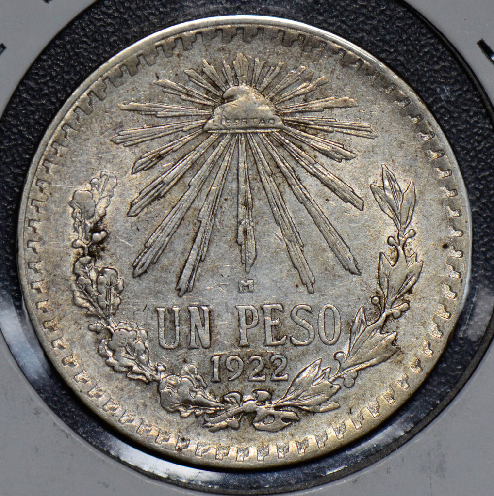 Mexico 1922 Peso  M0180 combine shipping